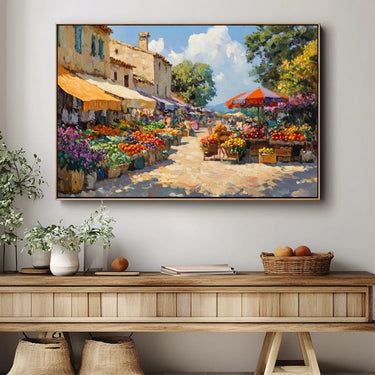 Peinture Marché de Provence